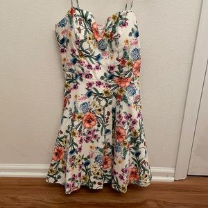 Fun flowery spring dress